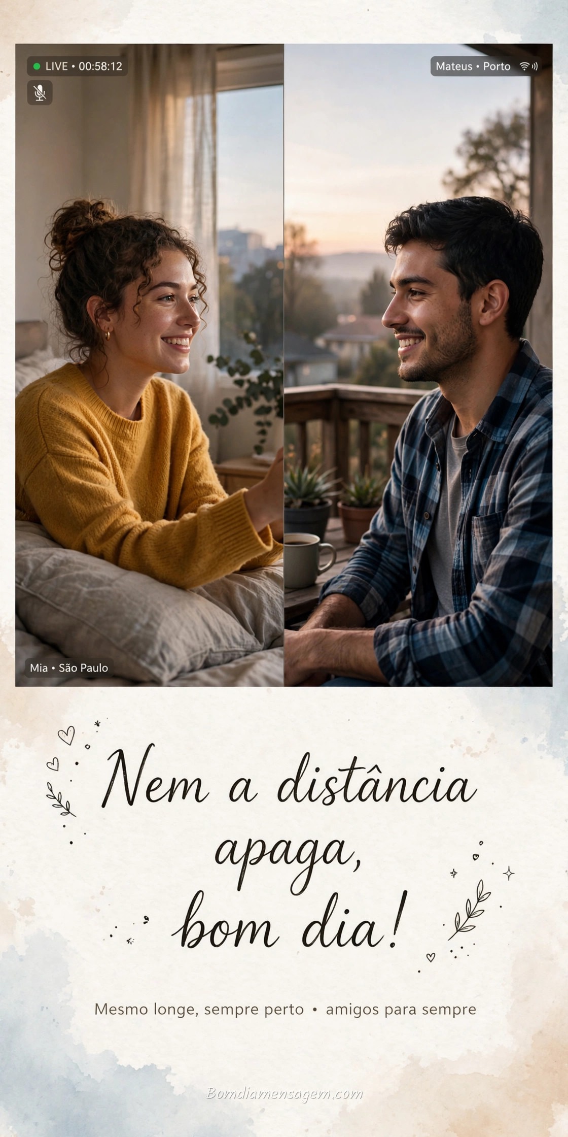 Mensagem de bom dia amigos 7