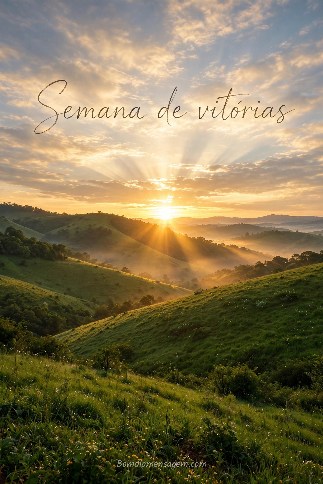 Mensagem de bom dia segunda-feira 11