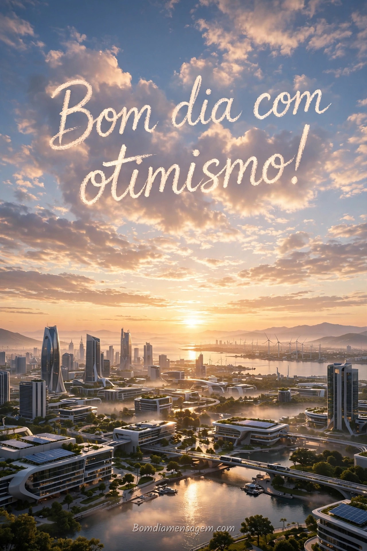Mensagem de mensagem bom dia otimismo 1